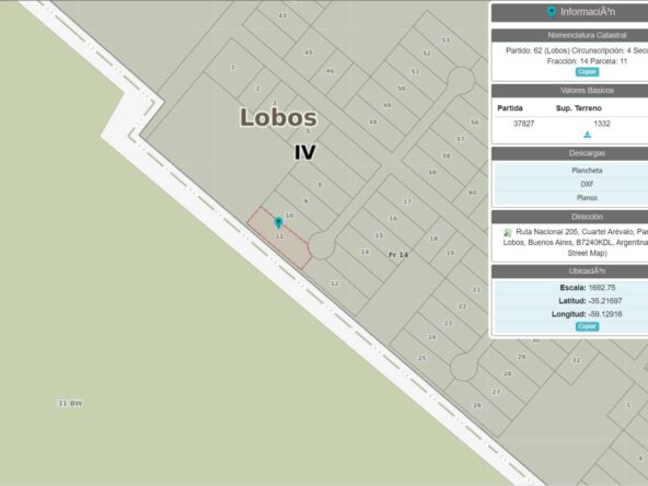 La Federala Club de Campo, Lotes en Venta, Lobos, Buenos Aires